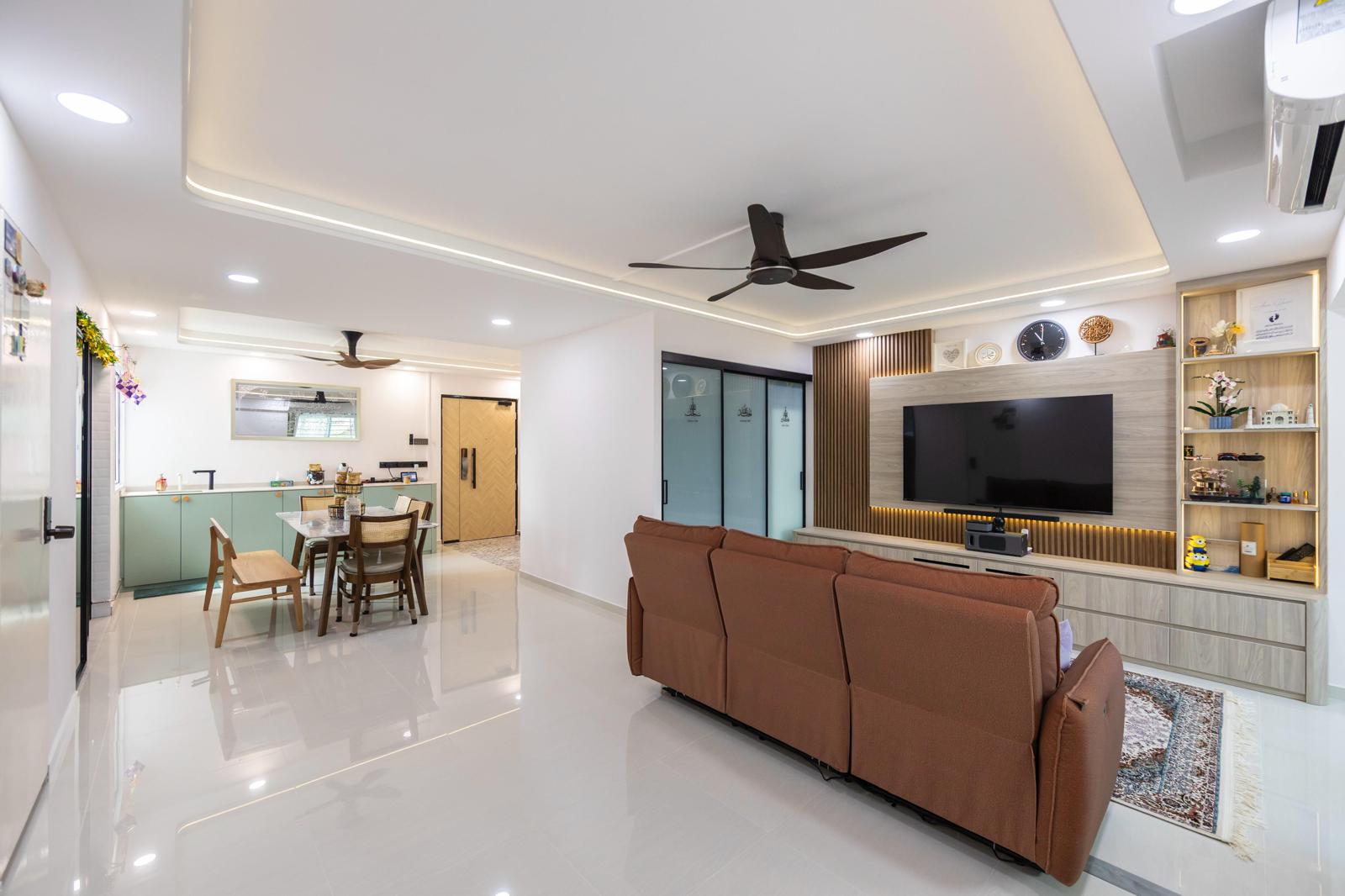 Recently finished home interior by 82 Design Studio